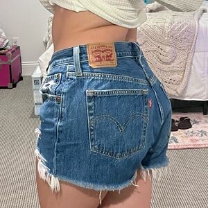 Levi's Women's Classic Blue Jean Shorts